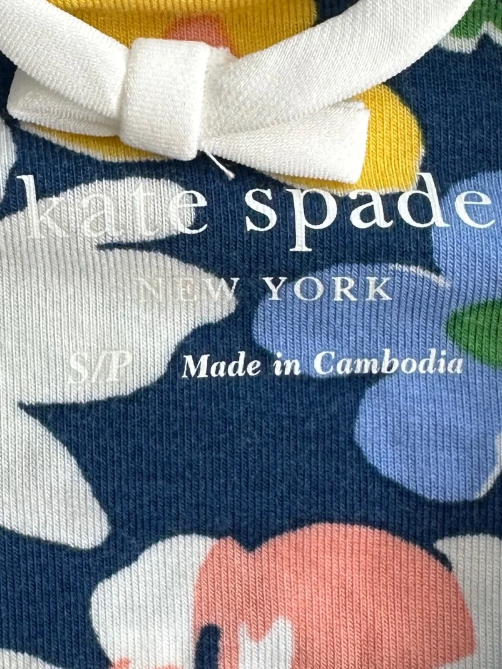 Kate Spade Long Sleeve Floral Pajama Set Small Relaxed Fit Lightweight Stretchy